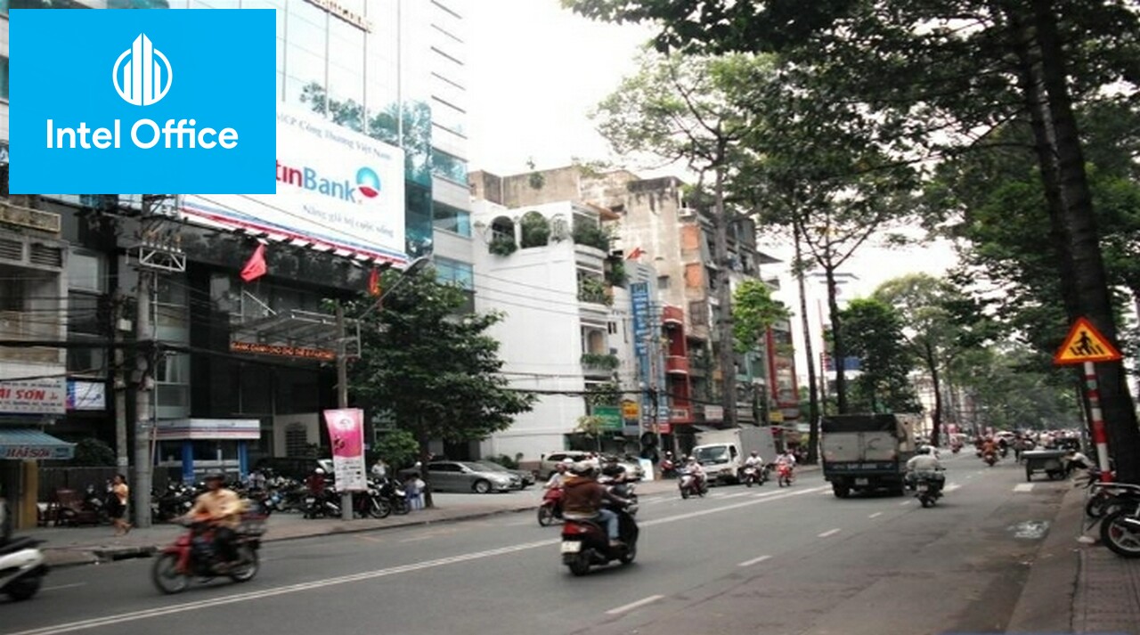 Đường phía trước tòa nhà quận 10 Thiên Nam 1 Building